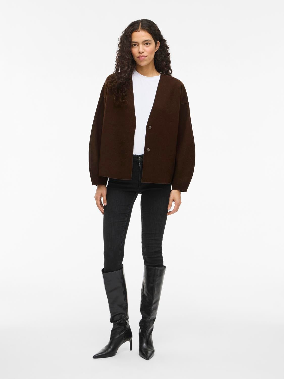 VIJUICE Jacket - Coffee Bean - VERO MODA & VILA Bergvik